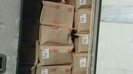 СБУ задержала незаконные грузы с продуктами питания в зоне АТО