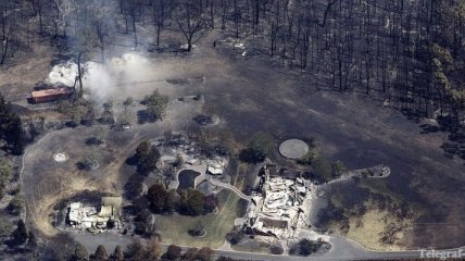 Австралийские леса превращаются в пепел