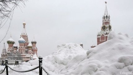 В Москве небывалые снегопады