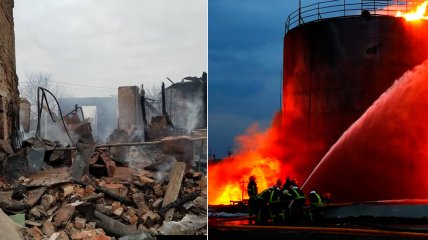 Ликвидация пожара во Львове