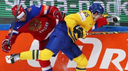 Швеция обыграла Россию на Кубке мира по хоккею