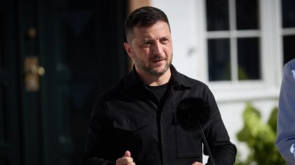 Владимир Зеленский во время визита в Данию