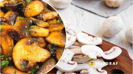 Жареные шампиньоны