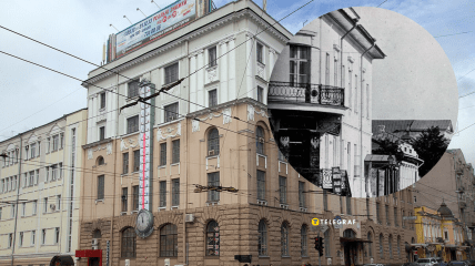 Изначально на этом месте был двухэтажный дом