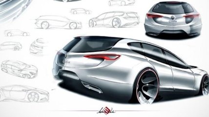 Дизайнеры Alfa Romeo поделились рисунками новой модели