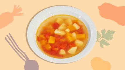 Минестроне – самый популярный суп в Италии.