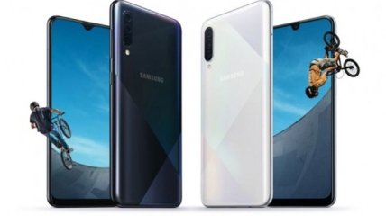 Samsung представила обновленные версии "бюджетников" Galaxy A30 и A50