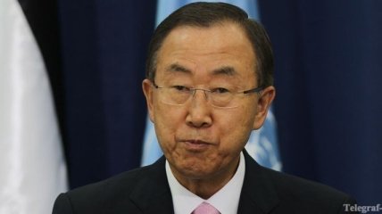 Генсек ООН обеспокоен сообщениями об эскалации обстановки на Востоке