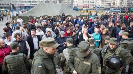 В Киеве проходит забастовка перевозчиков