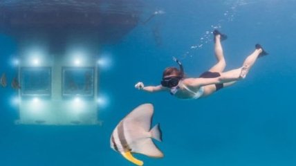 Восхитительная экзотика: подводный курорт Manta Resort в Африке (Фото)