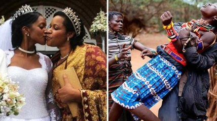 "Черный континент": дикие свадебные традиции африканских народов (Фото) 