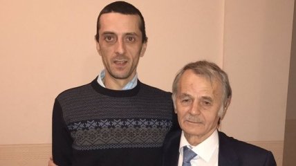 Мустафа Джемилев встретился со своим сыном Хайсером