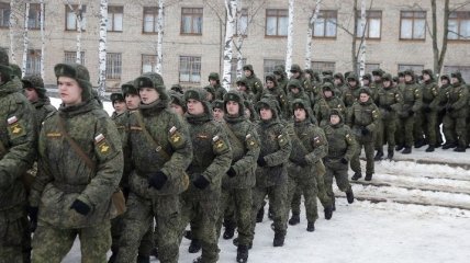 Боевики ОРДЛО провели учения с военными РФ