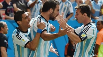 Игуаин: Аргентина заслужила выход в полуфинал ЧМ-2014