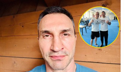 Владимир Кличко и Дмитрий Ловчинский