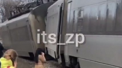 С поездом Интерсити произошло серьезное ЧП (видео)
