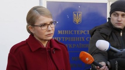 Тимошенко дала показания в МВД
