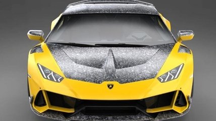 В благих целях: Lamborghini оснастил Huracan Evo карбоноволоконным кузовом (Фото)