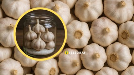 Як зберігати часник взимку