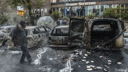 В пригородах Стокгольма стихают беспорядки