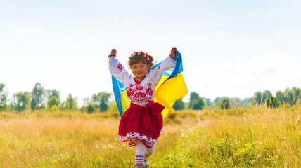 Маленькая украинка
