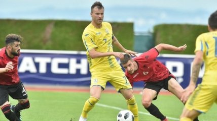 Дубли Ярмоленко и Коноплянки в обзоре матча Албания - Украина (Видео)