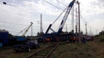В УЗ сообщили о последствиях аварии поезда на Днепропетровщине