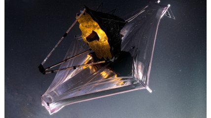 Визуализация космического телескопа Джеймса Уэбба