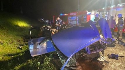 В Польше украинец погиб в ДТП: авария случилась на прямом участке дороги