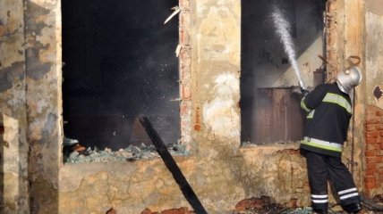 Пожар в школе Житомирской области