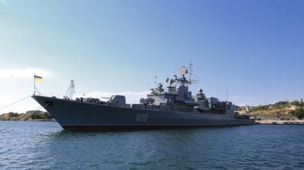 Флагман украинского флота вышел в море