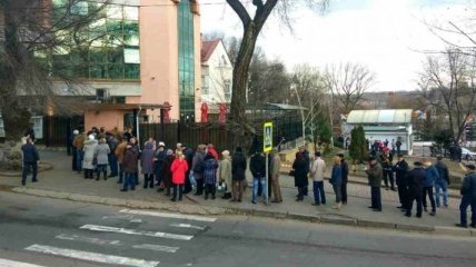 На избирательных участках в Кишиневе образовались очереди