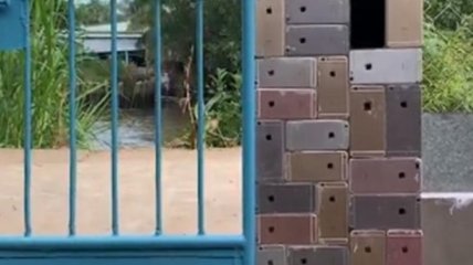 Житель Вьетнама соорудил забор дома из старых iPhone