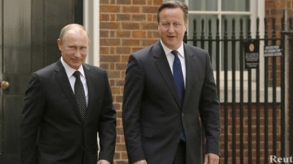Президент РФ Владимир Путин прибыл с рабочим визитом в Лондон