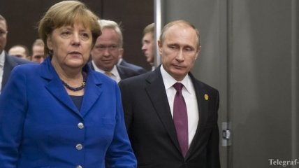 В Кремле рассказали о беседе Меркель с Путиным
