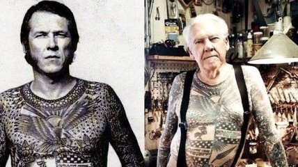 Эти татуированные старички доказывают, почему вы не должны переживать за тату в старости (Фото)