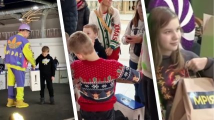 ОО "Мрія дітей України" осуществила рождественские мечты 24 детей погибших, пленных и пропавших без вести героев