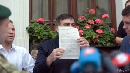 Саакашвили все же подписал протокол, но с возражениями