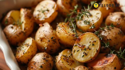 Этот картофель получается очень вкусный и ароматный (изображение создано с помощью ИИ)