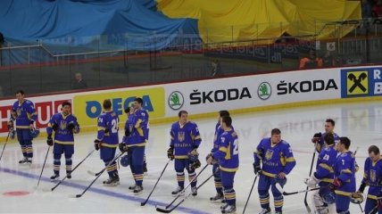 Сборная Украины победила в матче чемпионата мира по хоккею