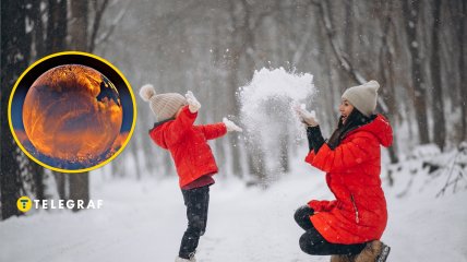 Мыльный пузырь, мама с ребенком