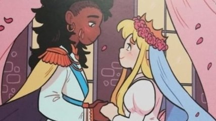 Детские книги о любви двух принцесс подняли много шума в Украине