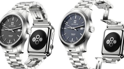 Представленны швейцарские часы со встроенными Apple Watch