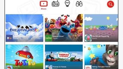 Google запустила мобильный сервис YouTube для детей