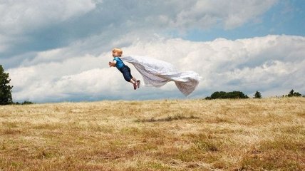 Если бы дети умели летать (Фото) 