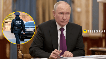Володимир Путін та співробітник ФСО