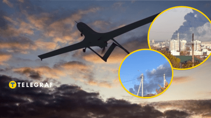 Последствия атаки дронов на оккупированный Крым