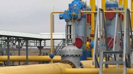 В украинских газовых хранилищах пополнились запасы газа