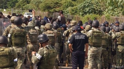 Мексика разместила почти 15 тысяч солдат на границе с США