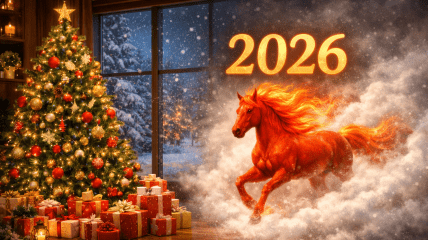 Листівки з Новим роком 2026